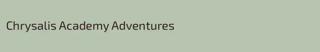 Chrysalis Academy Adventures
